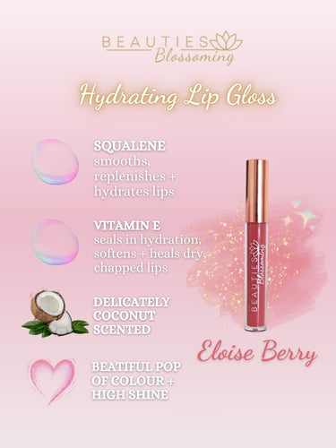 Eloise Berry Lip Gloss Info